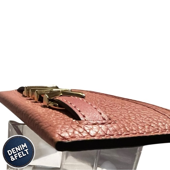 Michael Kors Reed Large Pebbled Leather Card Holder in Primrose | NEW/NWT!! 🩷🩷 - Picture 8 of 15